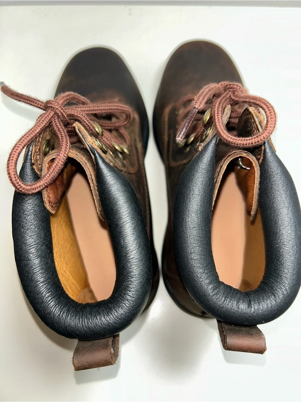 Dr. Comfort Boss #9520 Brown Leather Lace-Up Comfort Work Boot